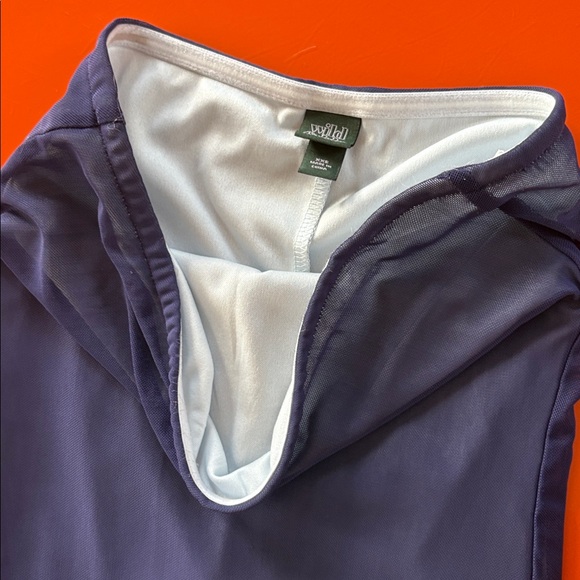 Blue Strapless form fitting maxi Dress XXS - Picture 4 of 4